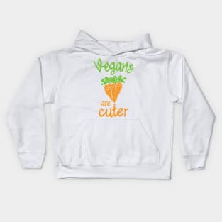 Vegans Are Cuter Kids Hoodie